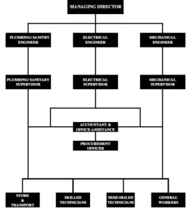 Organization Chart – Mega Electric Concern